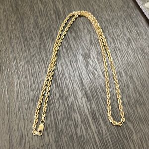 14k gold rope chain